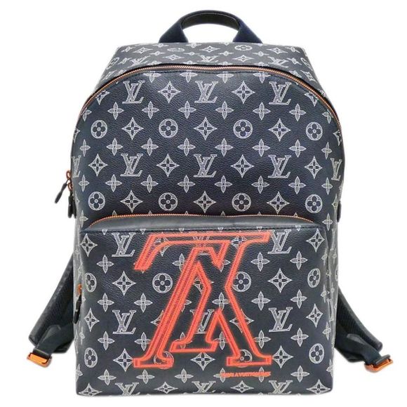 Louis Vuitton Monogram Ink Upside Down Apollo Backpack Navy - Picture 1 of 12